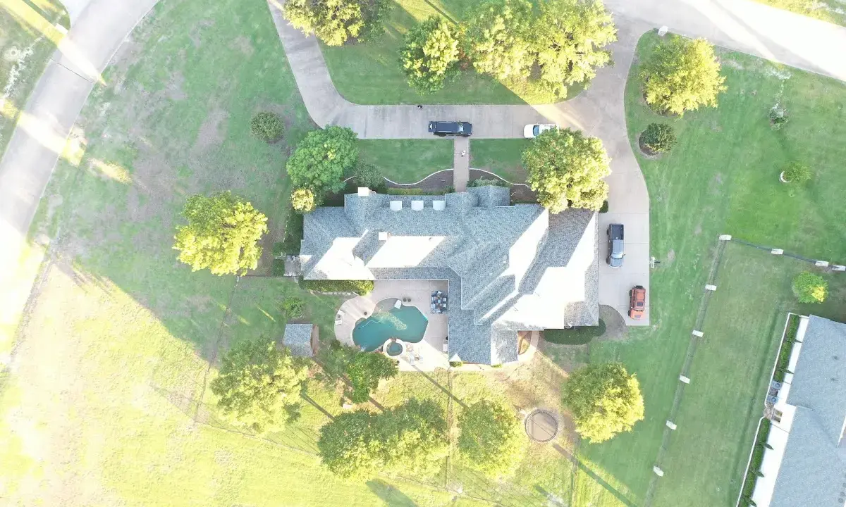 New shingle roof installation on a home in Black Mountain